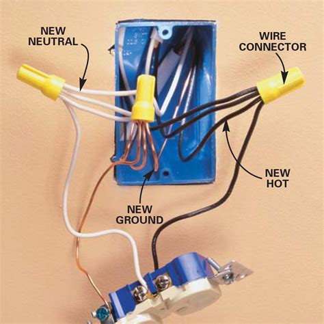 connecting outlet to existing circuit